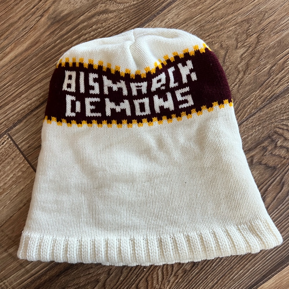 Bismarck High School Demons Knit Vintage Beanie